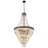 Maquisha 12-Light Dimmable Empire Chandelier