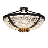 Chrisanne 3 - Light Semi Flush Mount