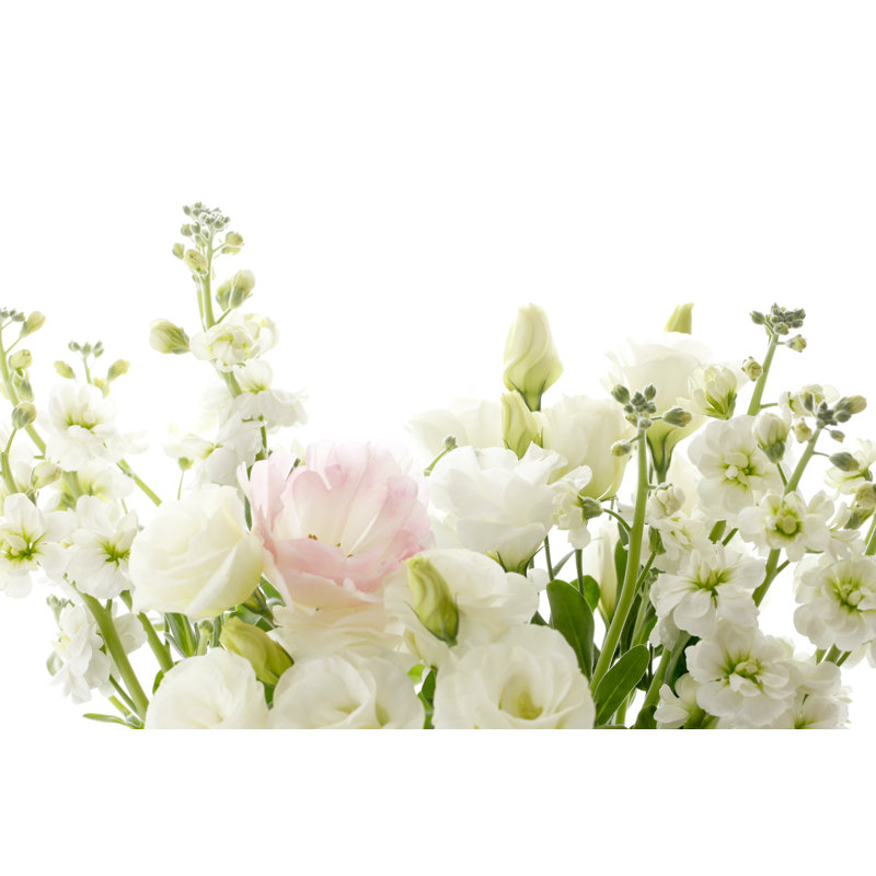 Funeral Flowers by Kazoka30 - Wrapped Canvas Print, 30Cm H x 46Cm W