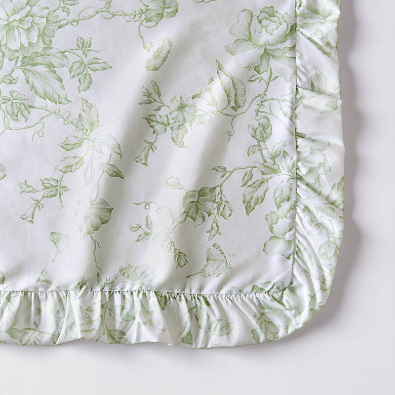 Ensemble de rideau de douche Adele, 72x84", Sage Green