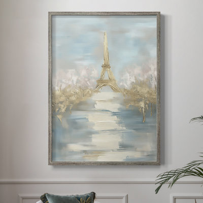 Reproduction encadrée FLORAL Series Dxxvi - bois massif