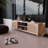 Bamboo TV cabinet