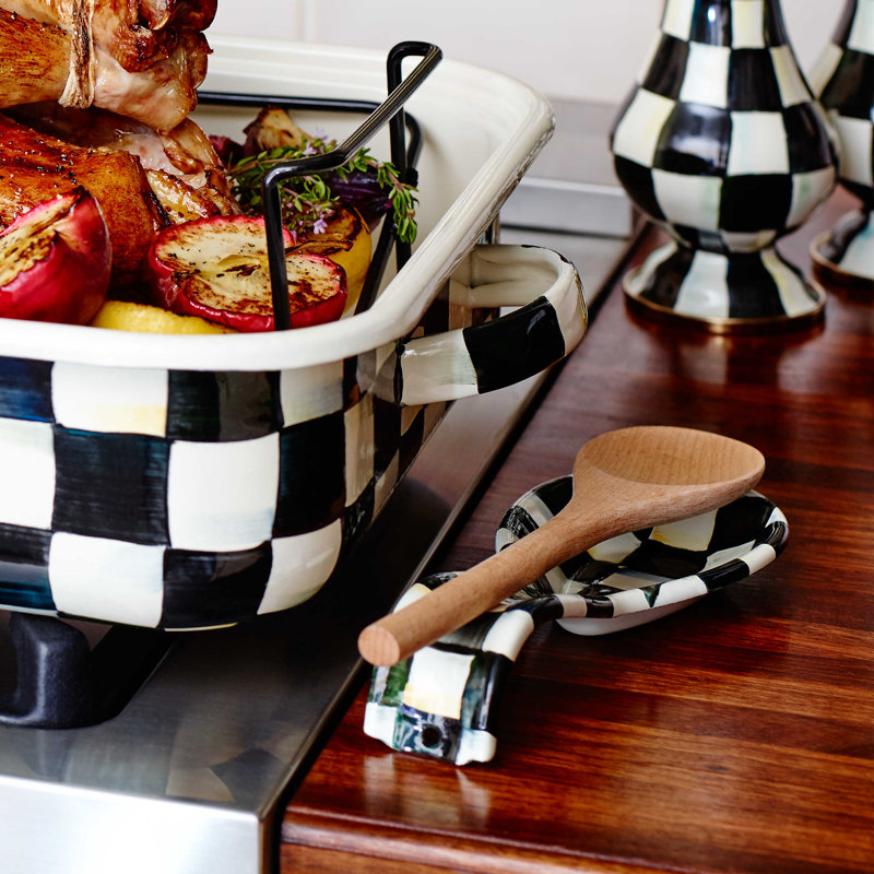 Spoon Rest, Black/White