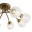 Plafonnier semi-encastré 8 lumières-1630303041