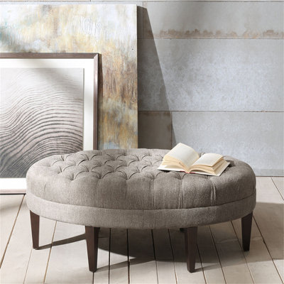 Repose-pieds capitonné 1pc pour espace de vie