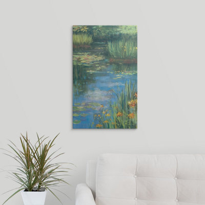 « iii » carol rowan, impression Garden Pond
