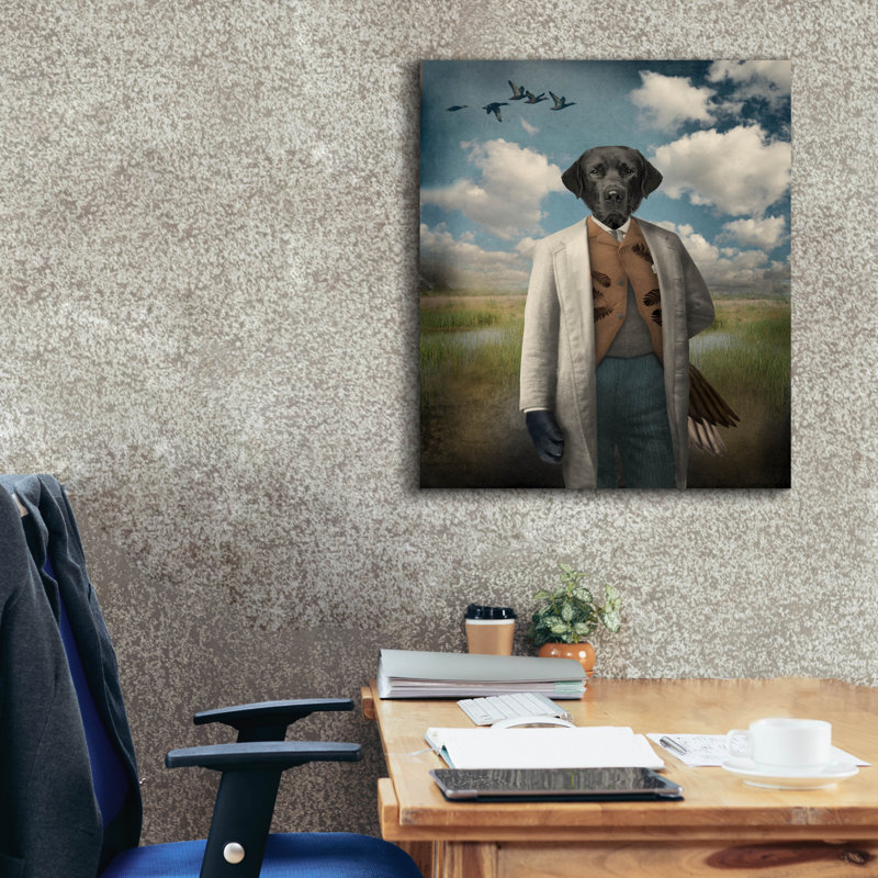  «Labrador Retriever» par John Hovenstine, art mural sur toile, 26 po x 30 po, H 30 po x l 26 po