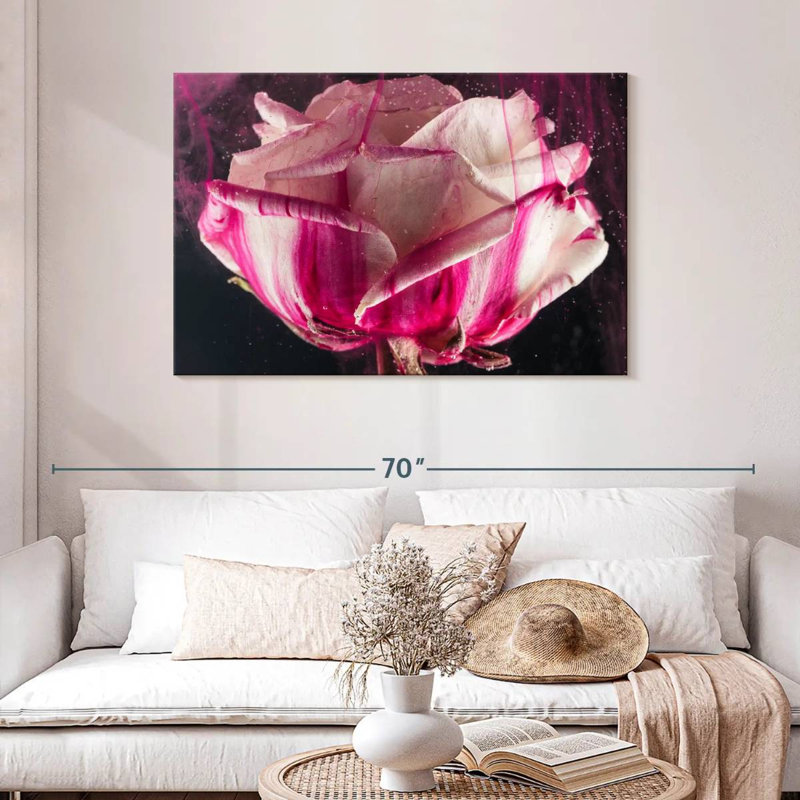 Rose moderne Harnek, H 30 po x l 45 po