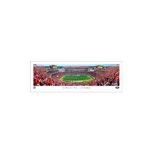 : San Francisco 49ers at Levi's Stadium - Unframed 40 x 13.5 NFL  Poster by Blakeway Panoramas : Sports & Outdoors