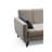 Stylish Corner Sofa-Bed, Light Grey Fabric, 85.8 x 33.9 x 51.2 inches | Durable Metal & Wooden Frame, Comfortable 26 DNS Sponge Cushioning | Perfect for Living Room, Modern Design & Space-Saving Solution-90667753
