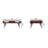 Avora 2 Drawer Chestnut Coffee Table