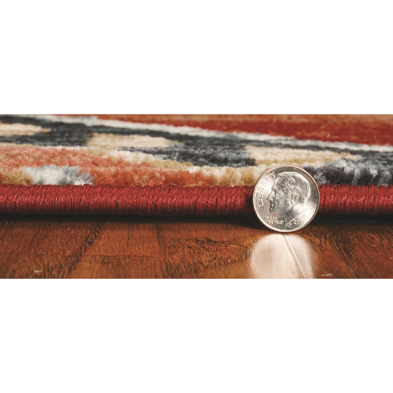Theresa Geometric Indoor Rug, Round 7'10"
