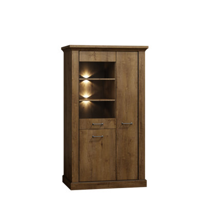 Condrey 1-Door 1-Drawer Showcase