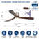 52 In. Wood Indoor Black Ceiling Fan With Dimmer Led Light And Dc Reversible And App/Remote Control And Memory Function