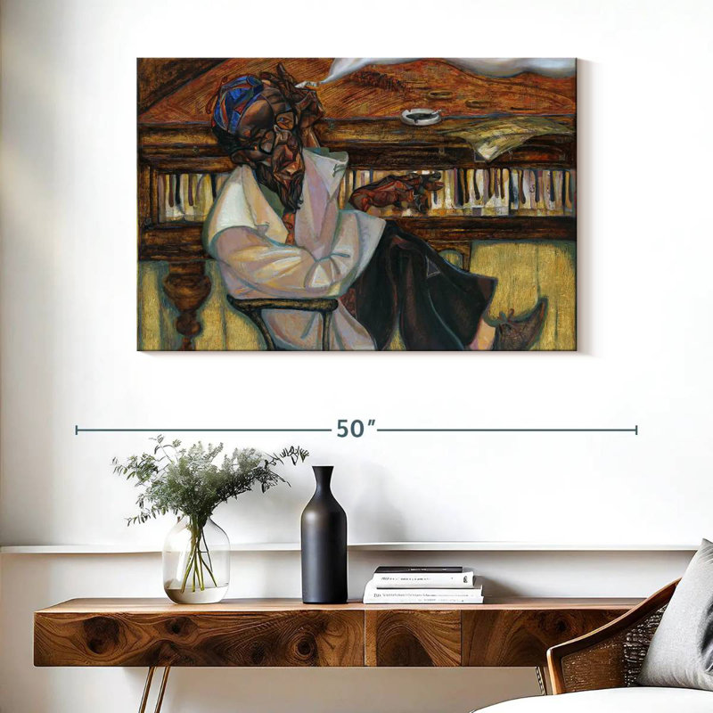 Abarca Thelonious Monk, H 26 po x l 39 po