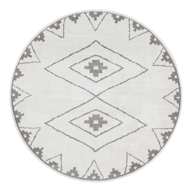 Latitude Run® Vefsna Nikolis Rug Ivory