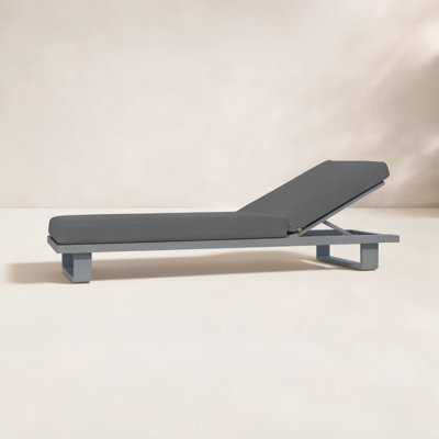 Fitz Roy Outdoor Multi-Position Lounger With Sunbrella Cushions