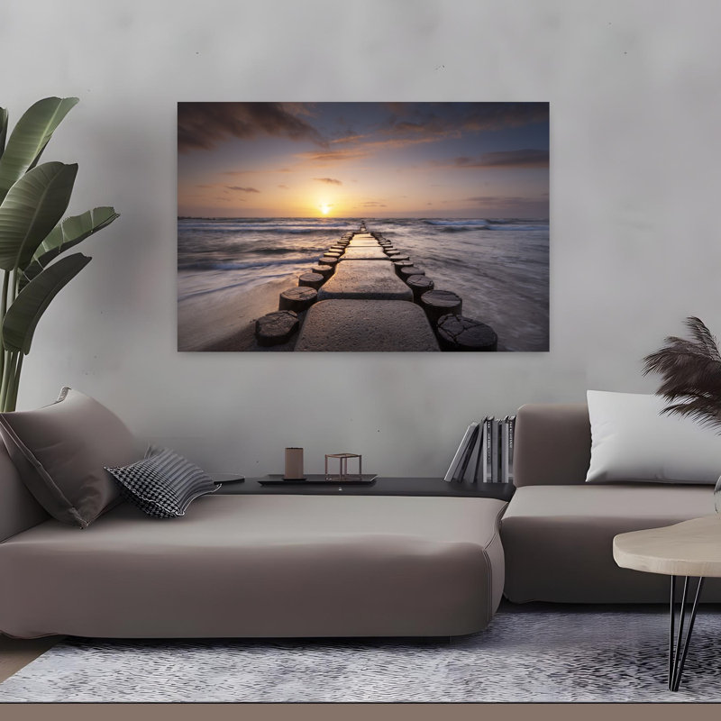 Art mural contemporain abstrait silencieux, H 48 po x l 32 po
