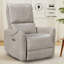 Fauteuil inclinable électrique pivotant rembourré Hjalti-106891552