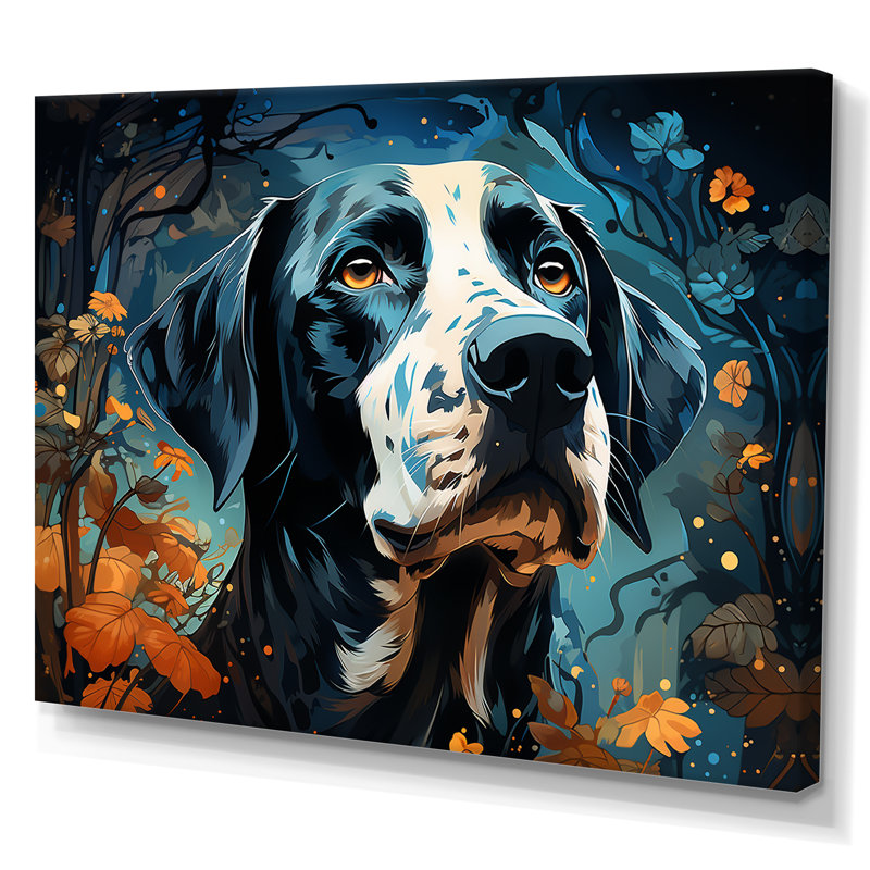 «Dalmatian Dream III», reproduction sur toile, Toile tendue, H 12 po x l 20 po x P 1 po