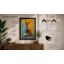 Contemplative Fox Modern - Framed Print-1763727481-1763727484