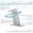 Brushed Nickel Bathroom Faucet, LED Spout Single-Handle Hot/Cold Mixing Faucet-122237958