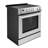 Cosmo 30 in. Stellar Collection 5.0 cu. ft. Electric Range with 4 Burner Glass Cooktop and Convection Oven in Stainless Steel