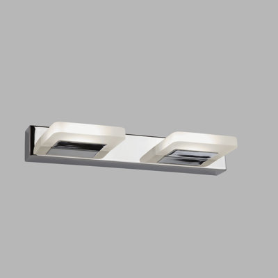 Adainville Chrome LED Flush Mounted Sconce