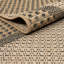 Abani Rugs Magdaleno PAT110A Outdoor Diamond Pattern Cream Beige Area Rug-1229587213