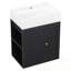 Meuble-lavabo mural avec lavabo et tablette latérale-1405692135