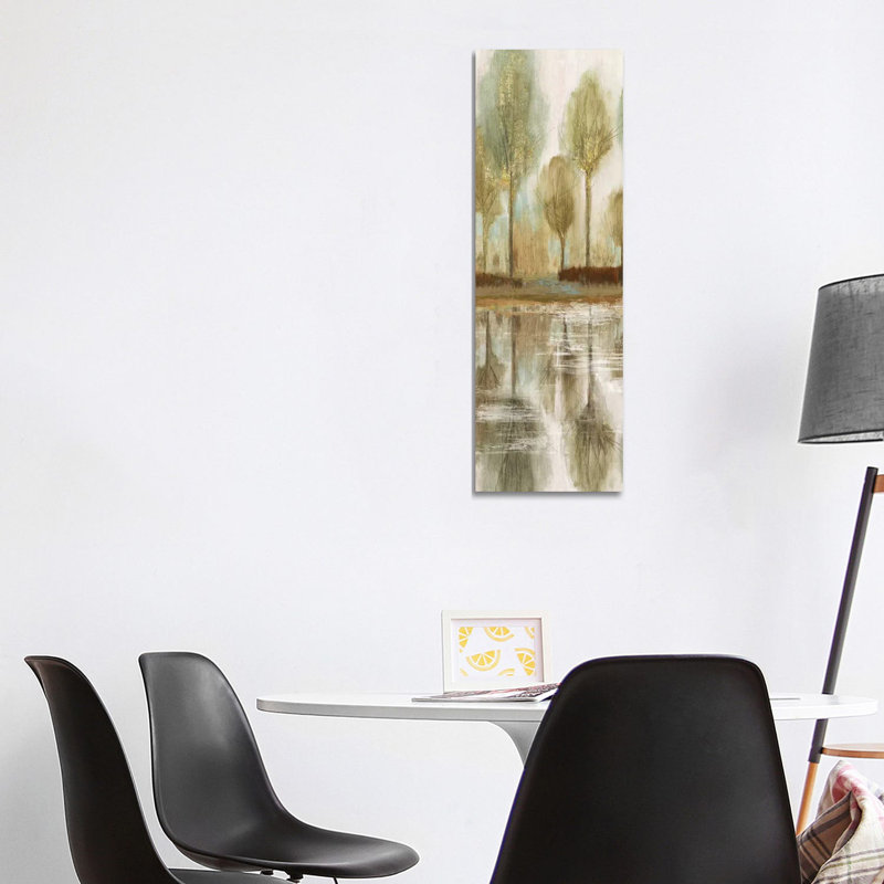 Forest View I by Allison Pearce - Wrapped Canvas Panoramic Painting, 121.92 cm H x 40.64 cm W x 3.175 cm D
