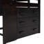 Lit mezzanine simple avec armoire et tablette-152071106