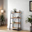 116.5cm H x 60cm W Steel Etagere Bookcase