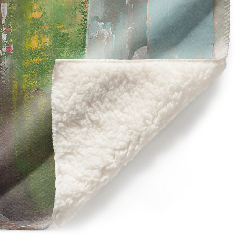 Couverture sherpa doux the soleil light, l 51 po x L 60 po