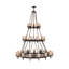 Rustic Lodge 30 - Light Chandelier