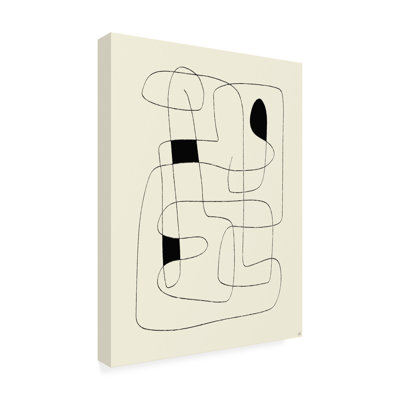 «Goree Abstract Lines To Fill 4», reproduction d'art sur toile