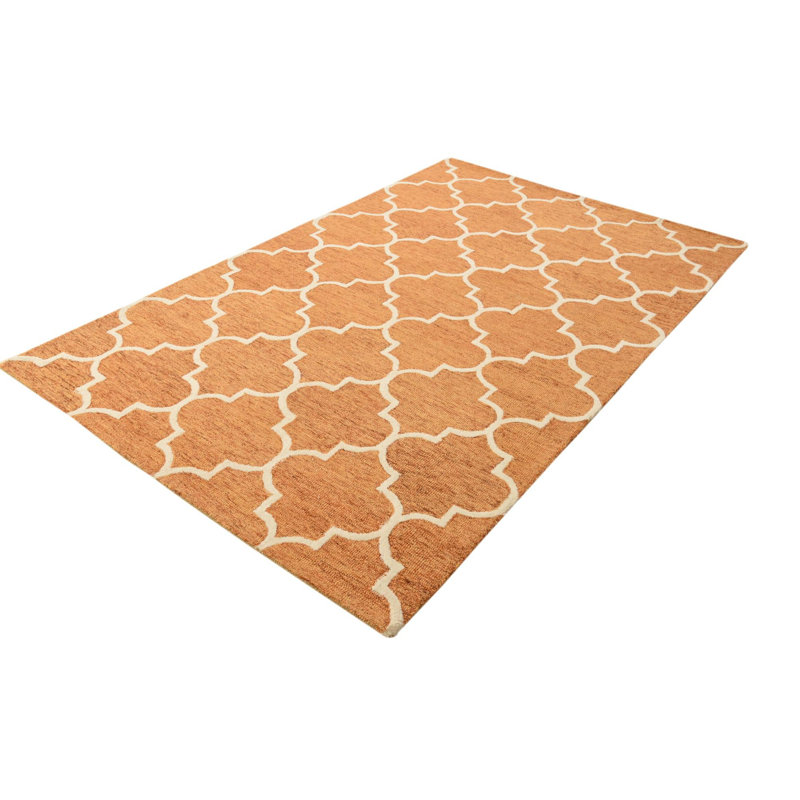 Tapis orange Otto