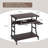 Speth Rectangle 75cm L Computer Table with Casters