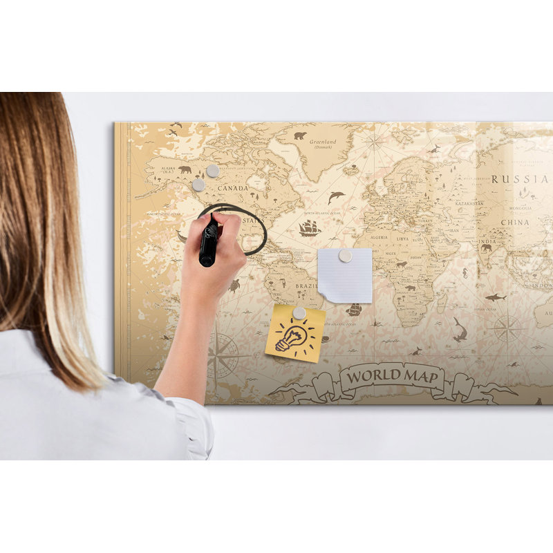 Magnetic Glass Dry Erase Board