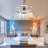 Ludovico 24" DIY Shape Adjustable Ceiling Fan with Lights Remote and APP Control-2035318130