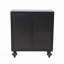 Armoire décorative avec 2 portes, armoire buffet avec rangement, armoire de rangement décorative patinée