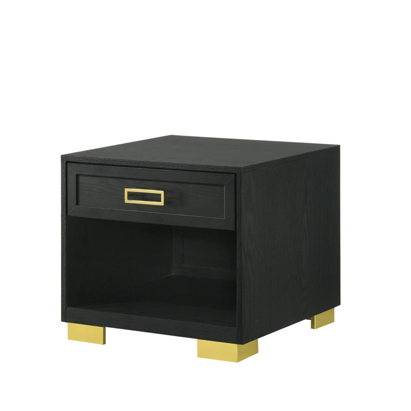 Table de bout contemporaine carrée 1Pc