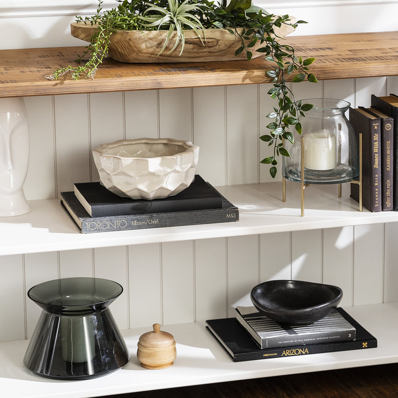 Halima 52" Solid Wood Console Table, White