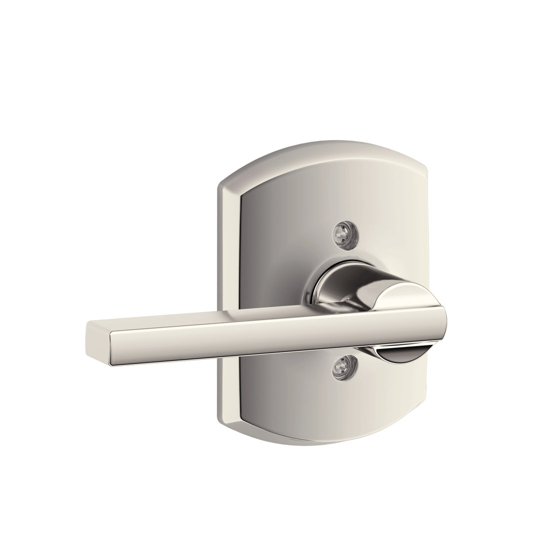 Latitude Single Dummy Door Lever with Arch Schlage 