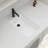 13.75" L x 20.25" W Bathroom Undermount Sink White Rectangle Porcelain Ceramic Lavatory Vanity Sink