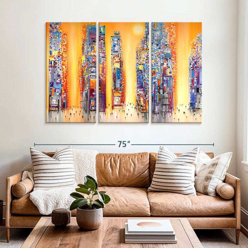 Avery Urban Sunset I, 42" H x 65" W
