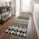 Premium Machine Washable Prisco Charcoal Rug