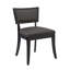 Chaises de salle à manger rembourrées en tissu Pristine-2094912600