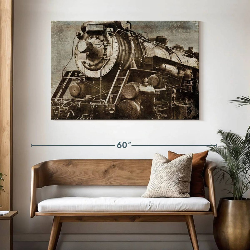 Mehar Engine Locomotive, 32'' H X 48'' W