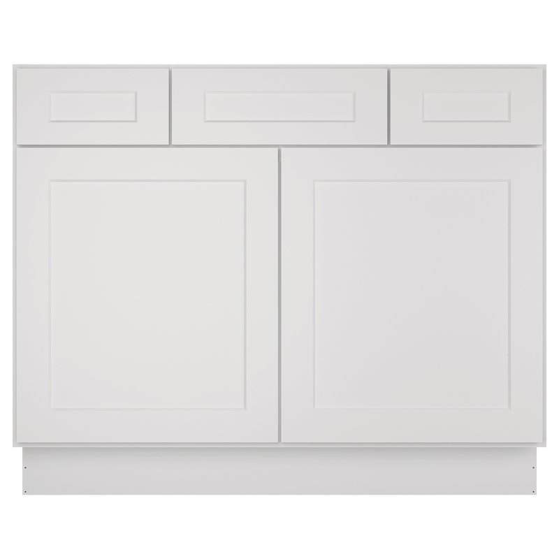 Armoire de base pour évier Homeibro, portes à fermeture douce, pour la salle de lavage, la salle de douche, la buanderie